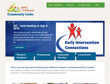 Tablet Screenshot of community-links.net